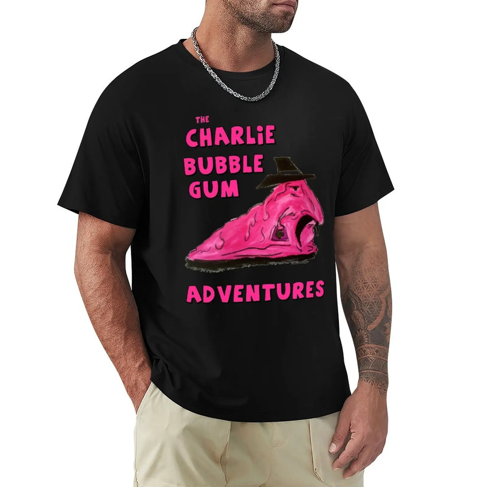 

The Charlie Bubblegum Adventures T-Shirt Mechanic Work Tee Shirt