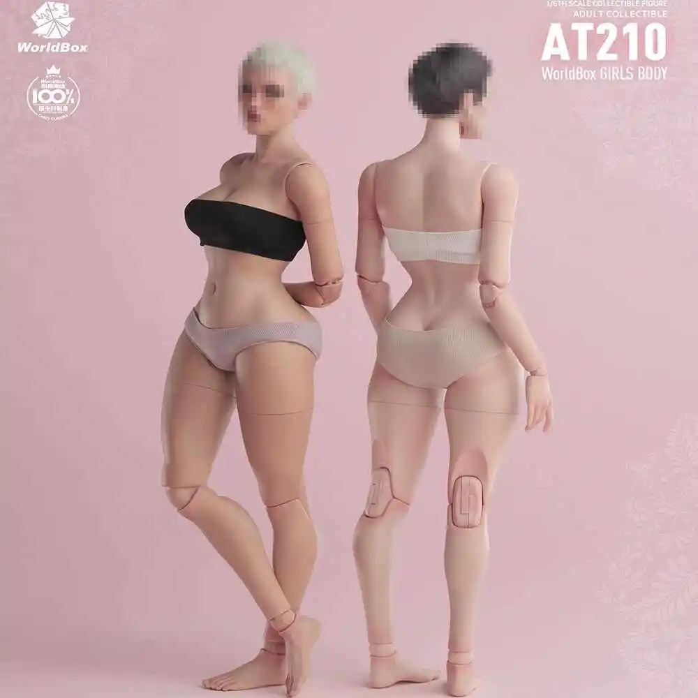 

Worldbox 1/6 масштаб гибкое тело женская фигурка 12 дюймов нормальный толстый солдат белый загар Коллекционная модель игрушки для взрослых