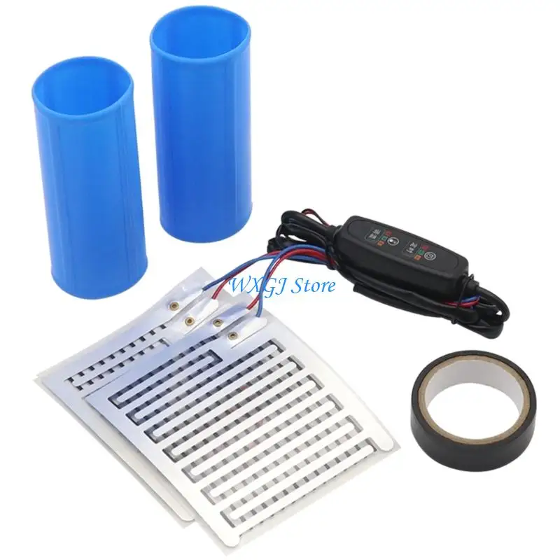 

37JE Energy Efficient 12V Heated Grips for Motorcycles ATVs Cold Weather