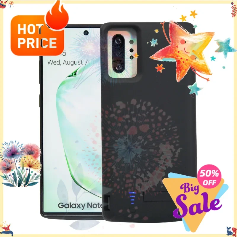 SWZY 10000mAh Power Bank Case for Samsung Galaxy Note 20 Ultra Note 10 Plus Note 9 8 Phone External Battery Chargers Cover