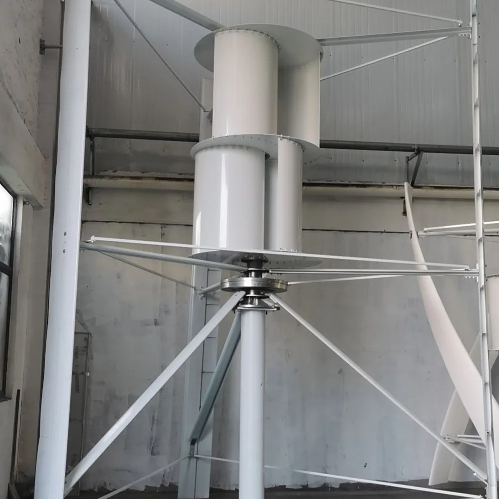 

Vertical Axis Wind Turbine Generator 12V 24V Magnetic Dynamo Free Energy Strong Power AC 20KW 220v Inverter Output New Home Use