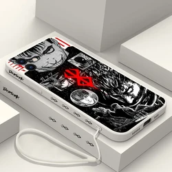 Berserk Comics Anime Phone Case For iPhone 15 14 13 12 11 Pro Max Mini X XR XSMAX SE 8 7 6S Plus Soft Liquid Silicone Cover