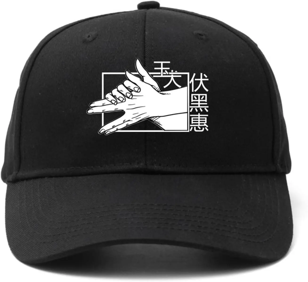 Printing Dad Hat Anime Jujutsu Kaisen Dad Hat Snapback Cap Cotton Baseball Cap for Men Women Hip Hop Dad Hat