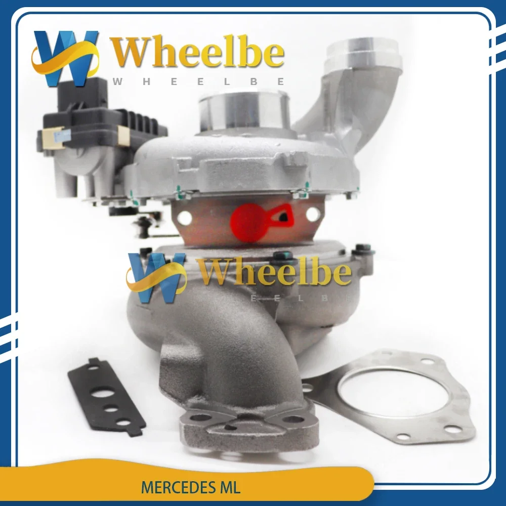 NEW Turbocharger For Mercedes ML 320 CDI W164 OM642 224 PS W Gasket Set 757608 A6420901490  6420901490