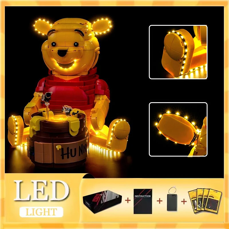 Advanced DIY Led Light Kit For Lego 43300 Winnie the Pooh (Only Led Light,Without Blocks Model) High-Performance