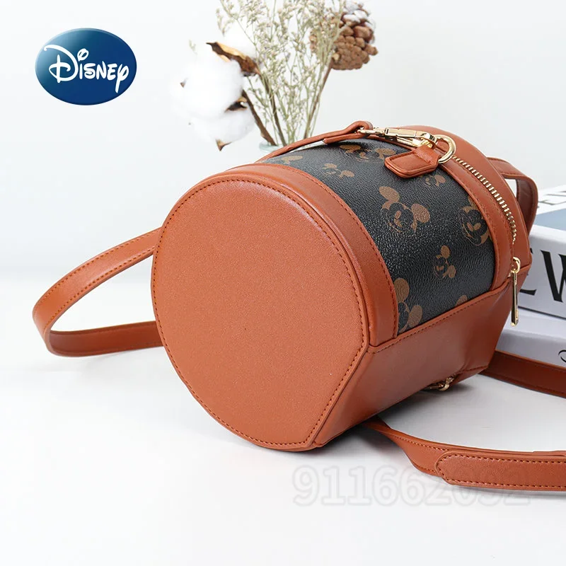 Disney Mickey Original New Women's Shoulder Bag Luxury Brand Women's Bag High Quality Large Capacity Cartoon Fashion Handbag