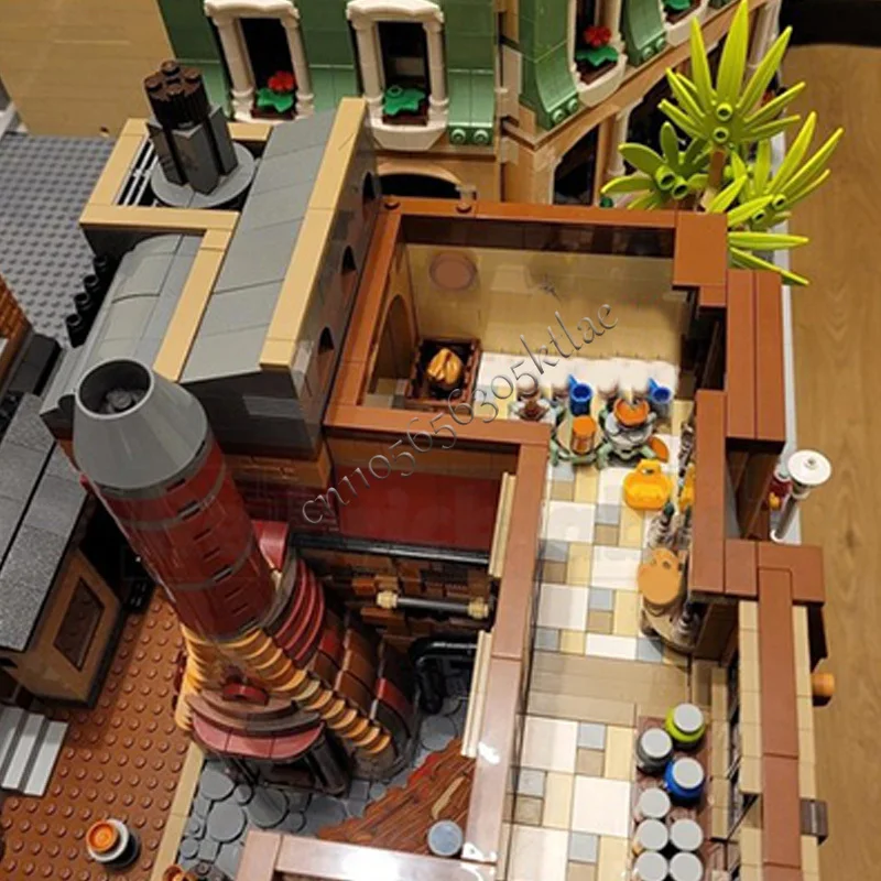 2626 Uds. Construcción de cerámica MOC, bloques de construcción Modulares personalizados, tecnología de ladrillo Popular, juguete para regalo de cumpleaños DIY creativo