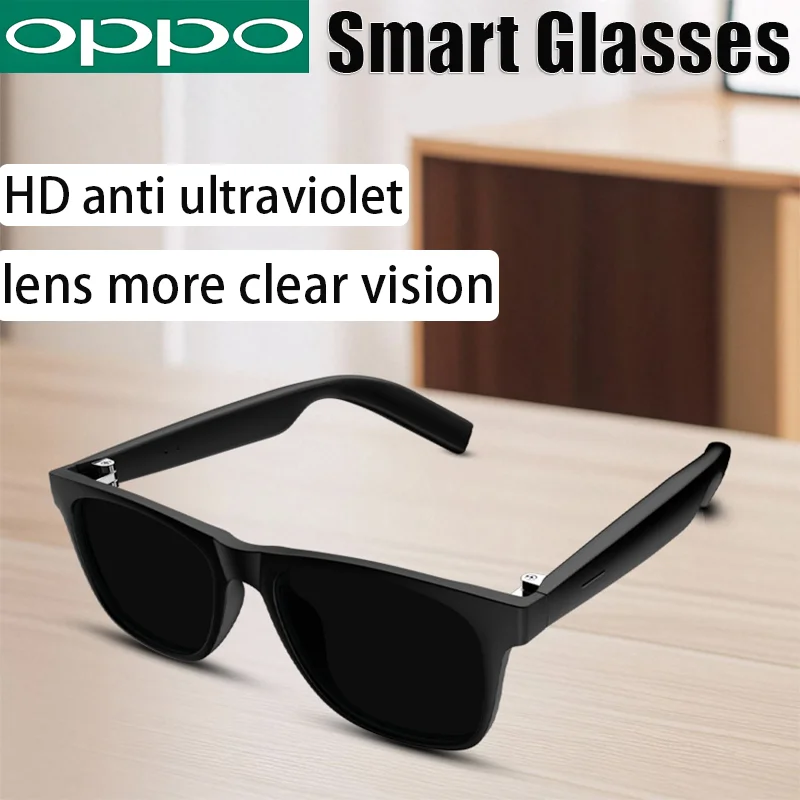 

OPPO Smart Glasses Translator Wireless Bluetooth 5.3 Listen to Music Answer the Phone Men and Women Fashion Anti-blue Light Gla