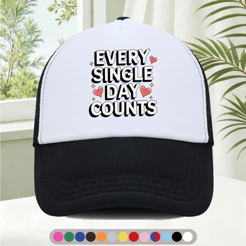 Fashionable and Versatile Sponge Mesh Cap  Features Cool Printed Patterns, Unisex  American Trucker Hat  HighQuality Hat  S