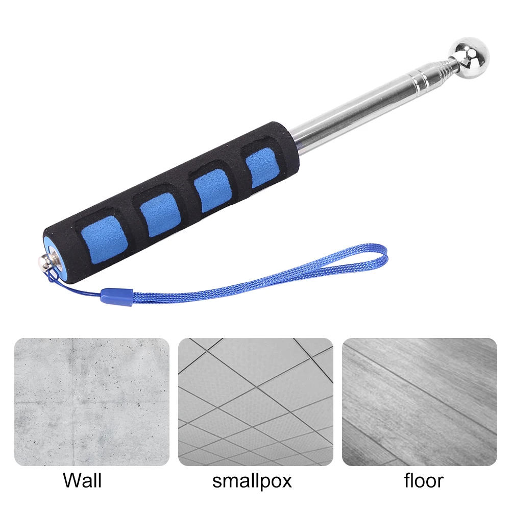 Telescopic Wall Check Hammer Walls Floors Ceilings Tiles test Telescopic Thickening Checker Hammer Inspection Tool