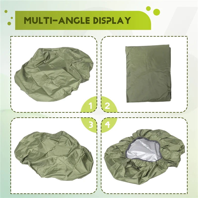 

A64T-100L Рюкзак Дождевик Водонепроницаемая сумка Пыль Туризм Путешествия Кемпинг Сумки Портативный Большой