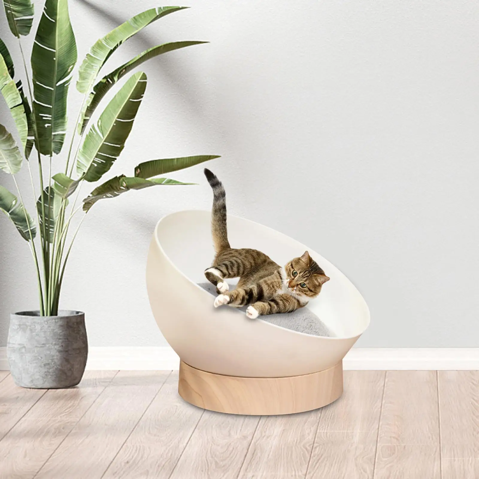 Pet Cat Nest Hemispherical Open Small Dog And Cat Litter Mat Four-Season Universal Pet Litter Cat House Nest Pet Cat Lounge