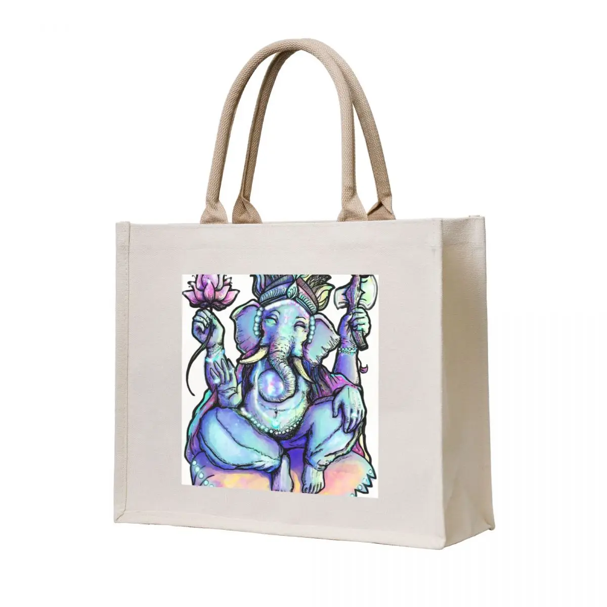 

Ganesha Tote Bag shopper bag women female bag shoping canvas bags