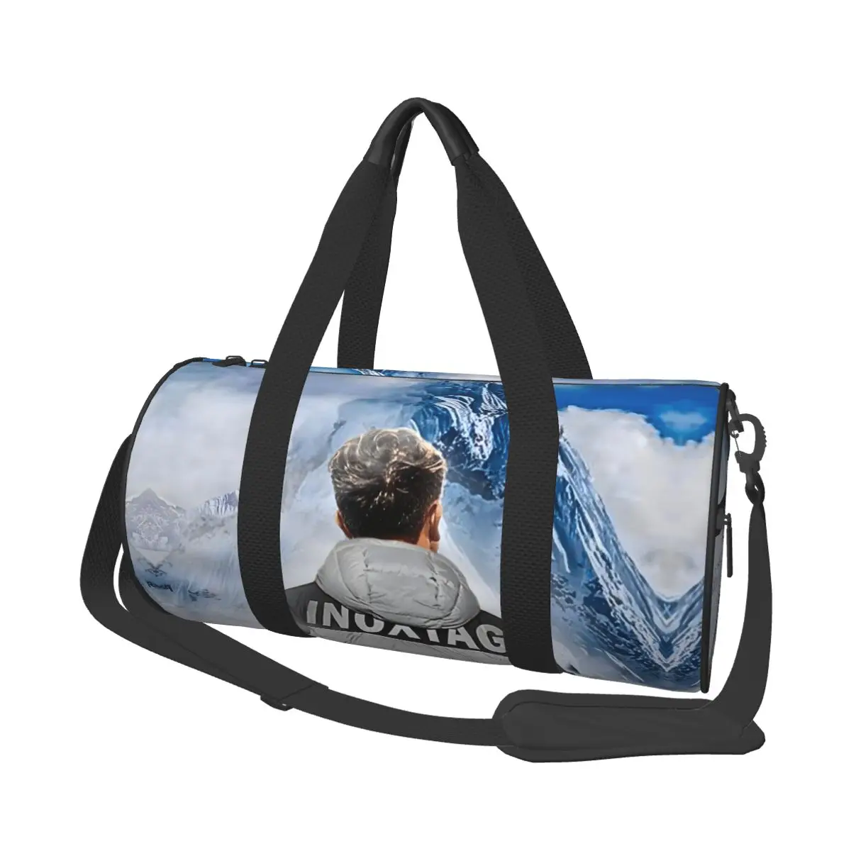Inoxtag Everest - Inox Weekend Gym Йога Чемоданы Мужчины Женщины Спортивная спортивная сумка Круглая дорожная спортивная сумка большой вместимости