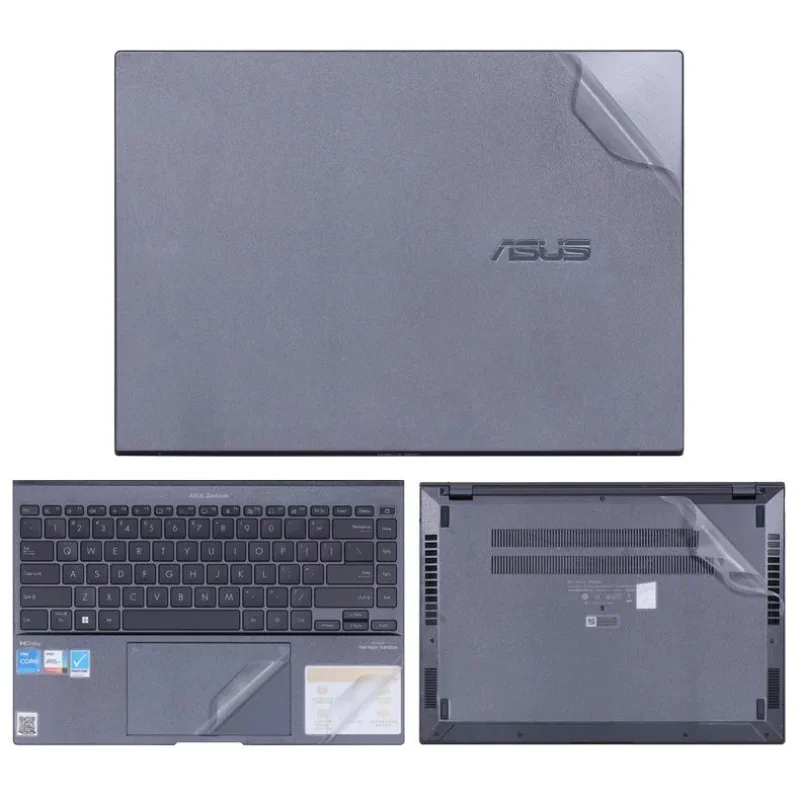 Anti-Finger abdrücke vor geschnittene Vinyl Laptop Aufkleber Aufkleber Film abdeckung für Asus Zenbook 14 oled ux3404 ux3405 ux3402 um3402