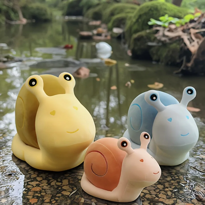 1pcs Multi colored Snail Plush Puppet Plush Toy Snail Doll Sofa Pillow Pillow Pillow Home Decoration Living Room Decoration Bedr