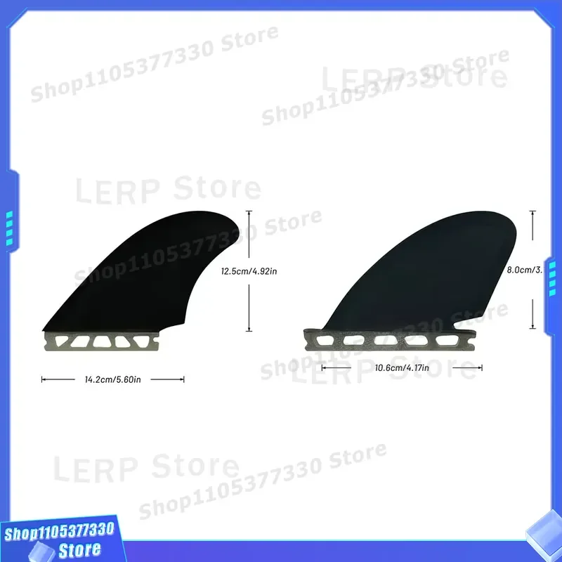 Big Honeycomb RM Single Fin Set for Surfboard New Four Piece Replacement Parts Durable Surfing Accessories High Performance