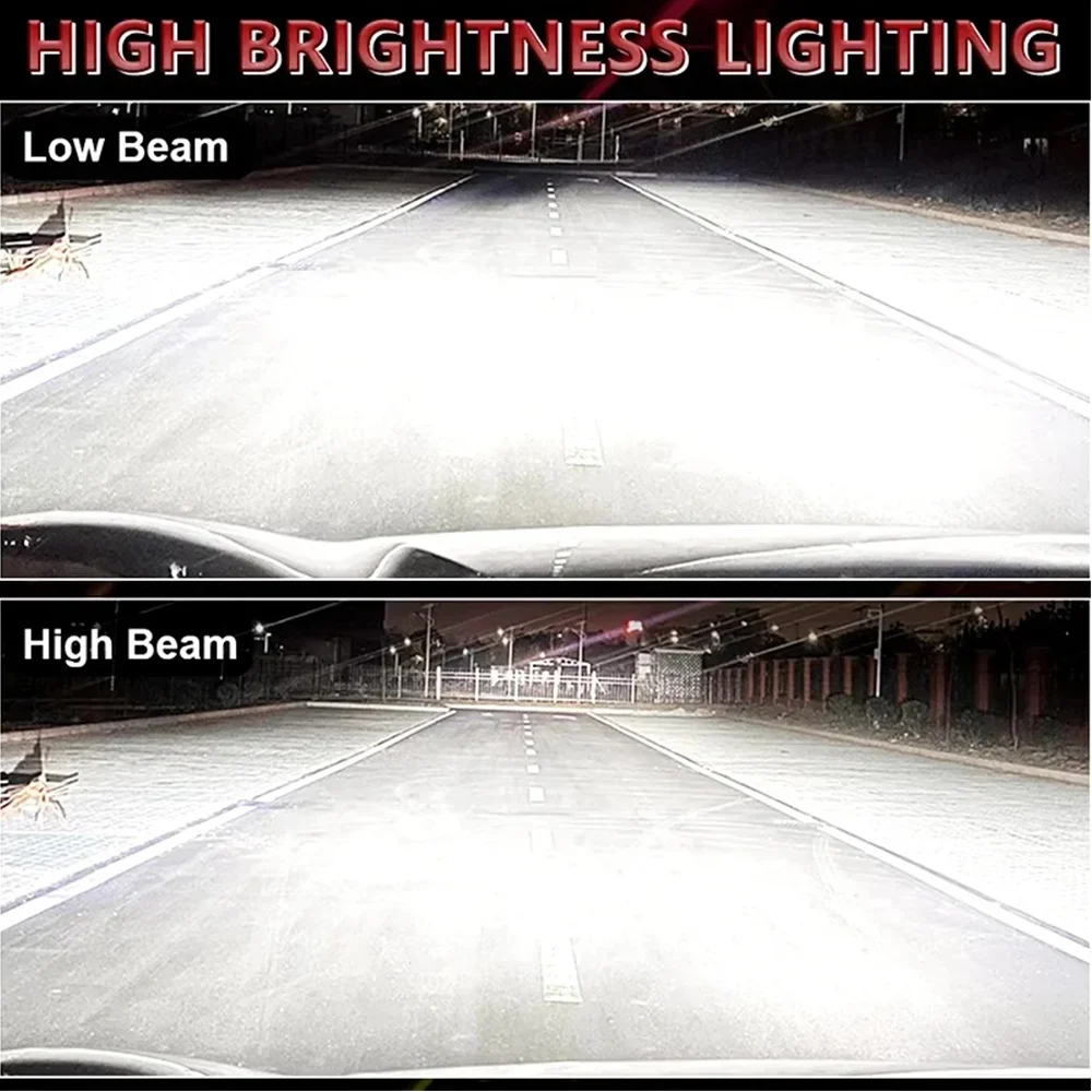 High Power Car H7 Led Headlight Bulbs Canbus 4800W H11 H4 LED Automotive Fog Lamp 4800000LM H1 9005 HB3 9006 HB4 9012 HIR2 Light - Image 6
