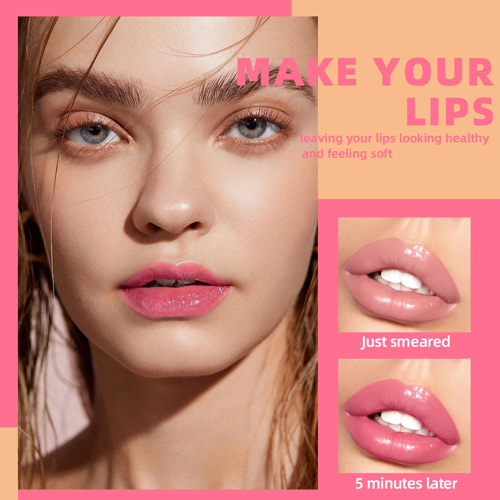 Lazy Lipstick Colors Ever-Changing Temperature Moisturizing Lip Balm Long Lasting Makeup Color Change Lipstick Female Cosmetics