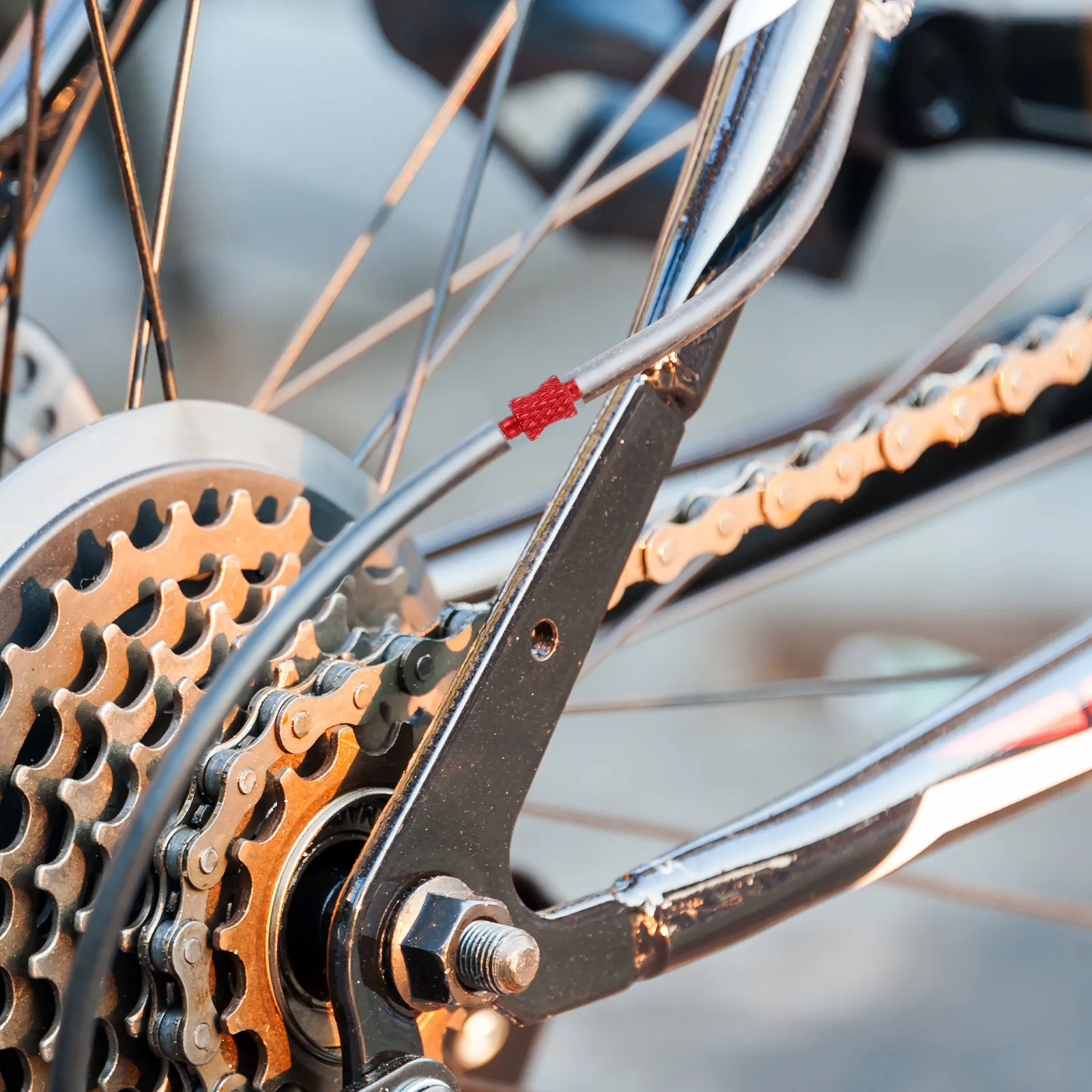 

4pcs Bicycle Internal Routing Kit Aluminum Alloy Brake Hose Connector Cable Guide For Mountain Bike Frame Shift Accessories Bike