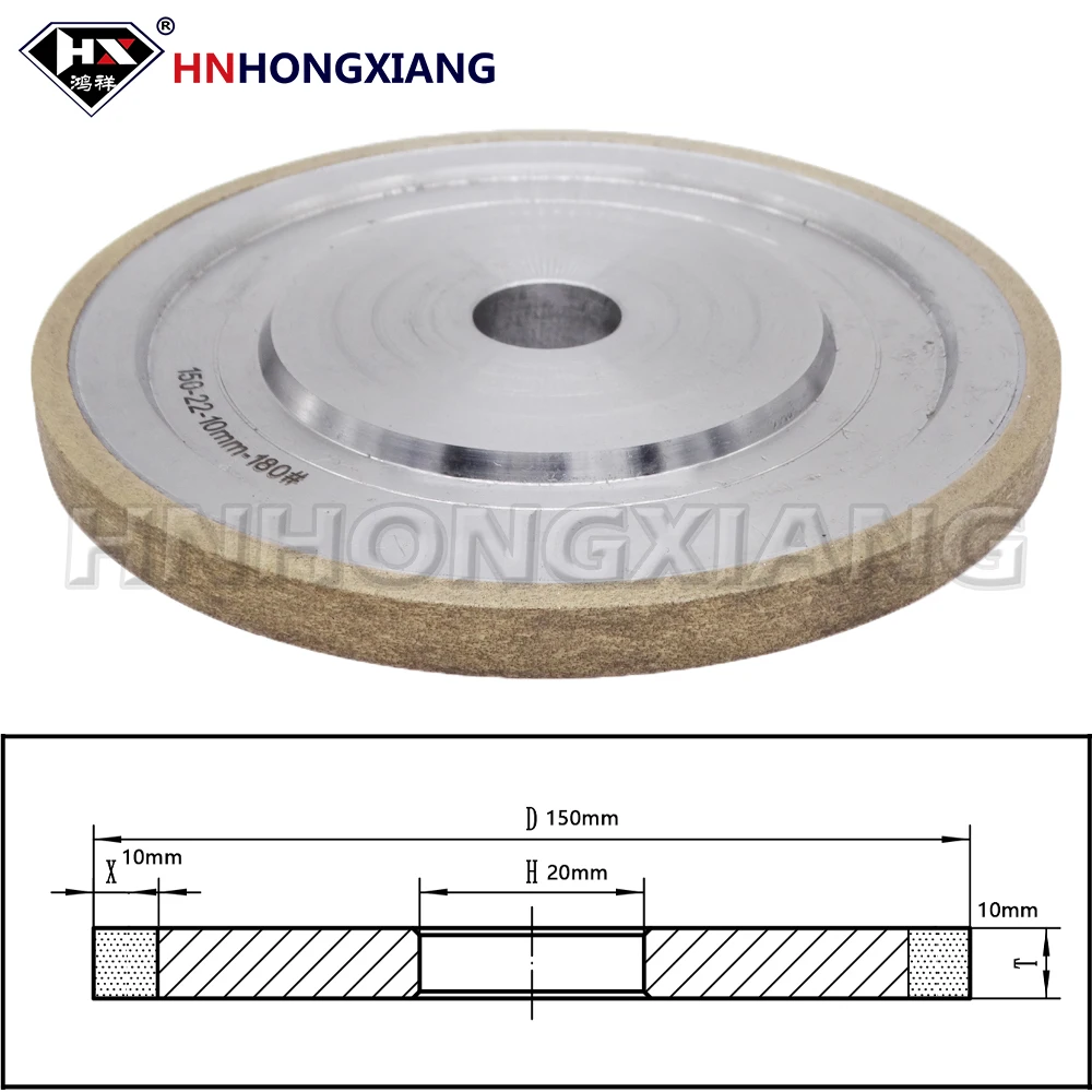 Peripheral Glass Wheel Flat Glass Diamond grinding Wheel For Glass Grindng Machine Ceramic Tiles Marble And Stones