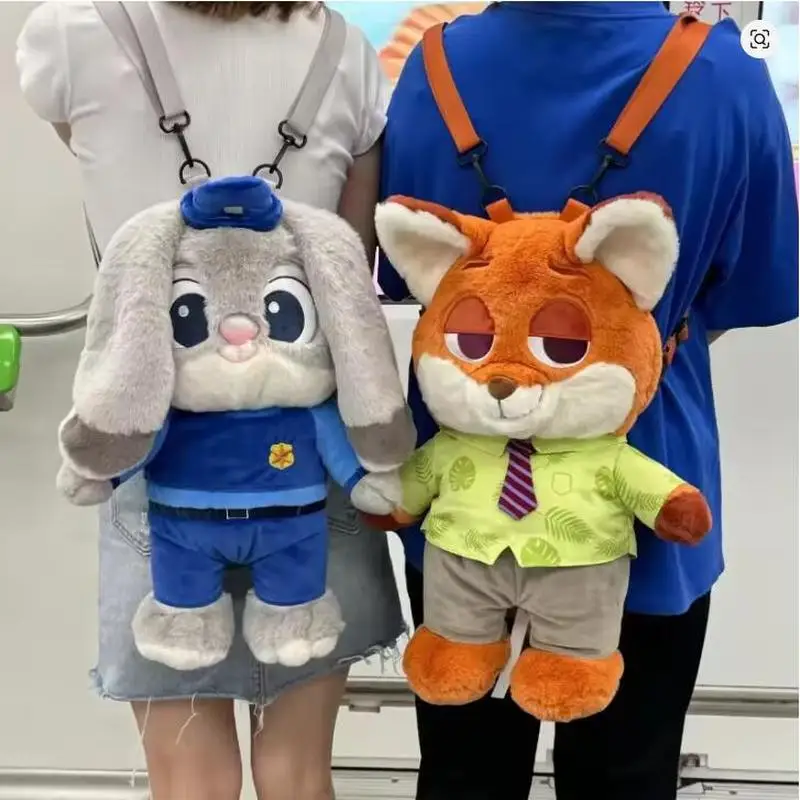

Disney Zootopia Judy Nick широкий кавайный кукольный рюкзак персонализированный мультяшный рюкзак большой емкости креативный подарок на день рождения
