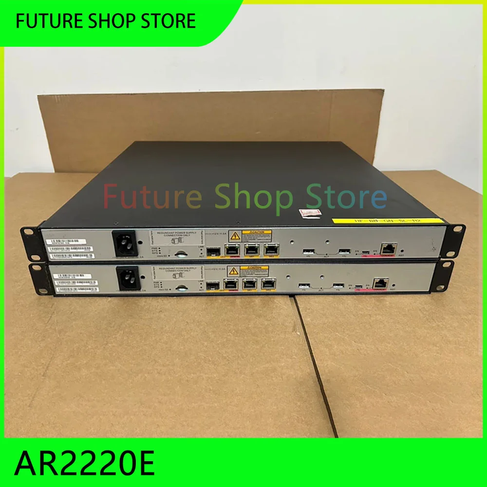 

1PCS 3 Gigabit Ethernet ports and 1 Gigabit SFP enterprise router AR2220E