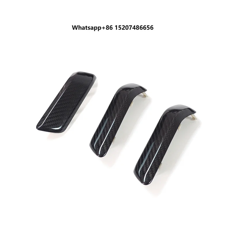 Delicate Car Accessories Carbon Fiber Door Handle Cover Trim for  Defender 2020-2025