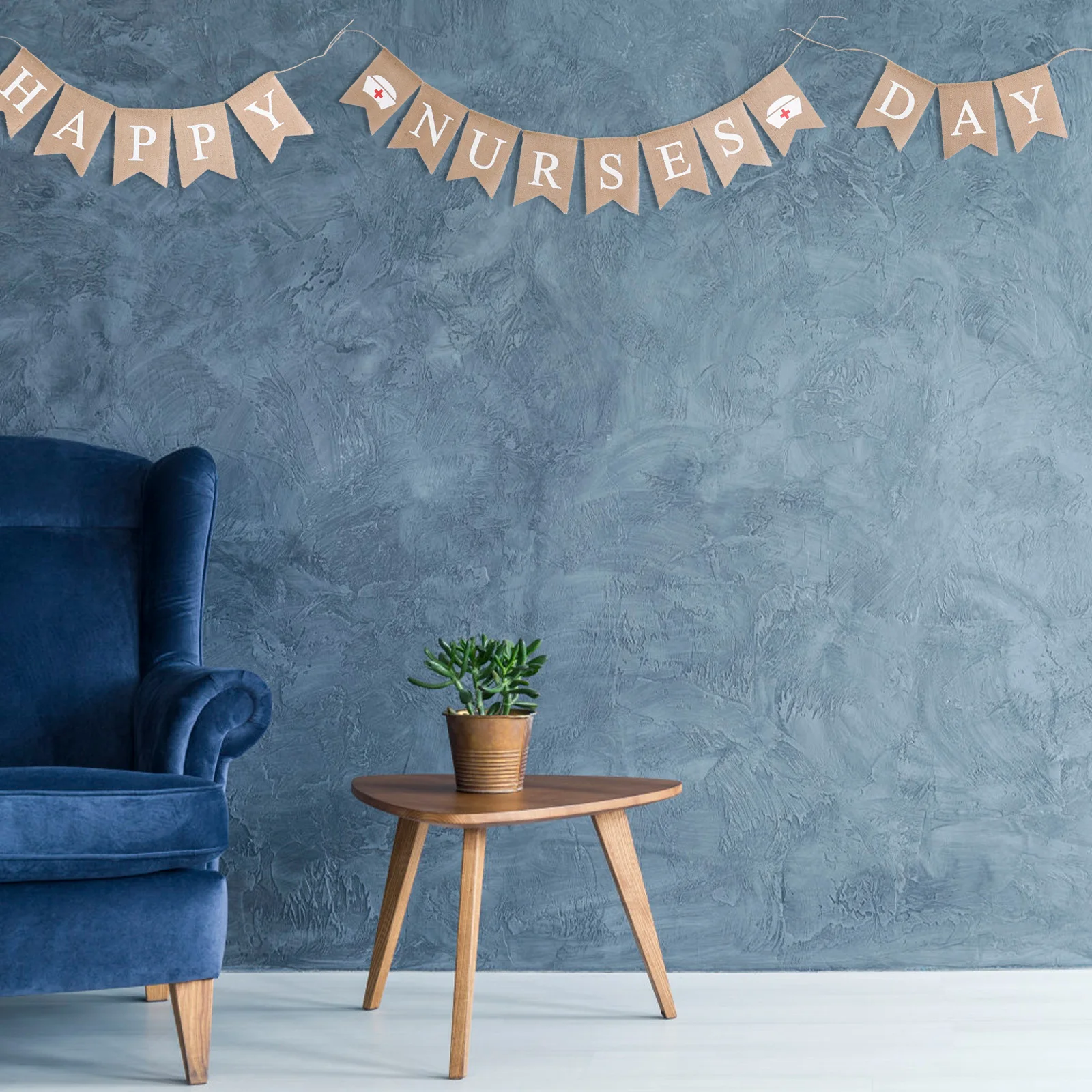 

Swallowtail Linen Banner Party Decoration Banner Letter Printing Bunting Garland Retro Flag Photo Props Layout Favors