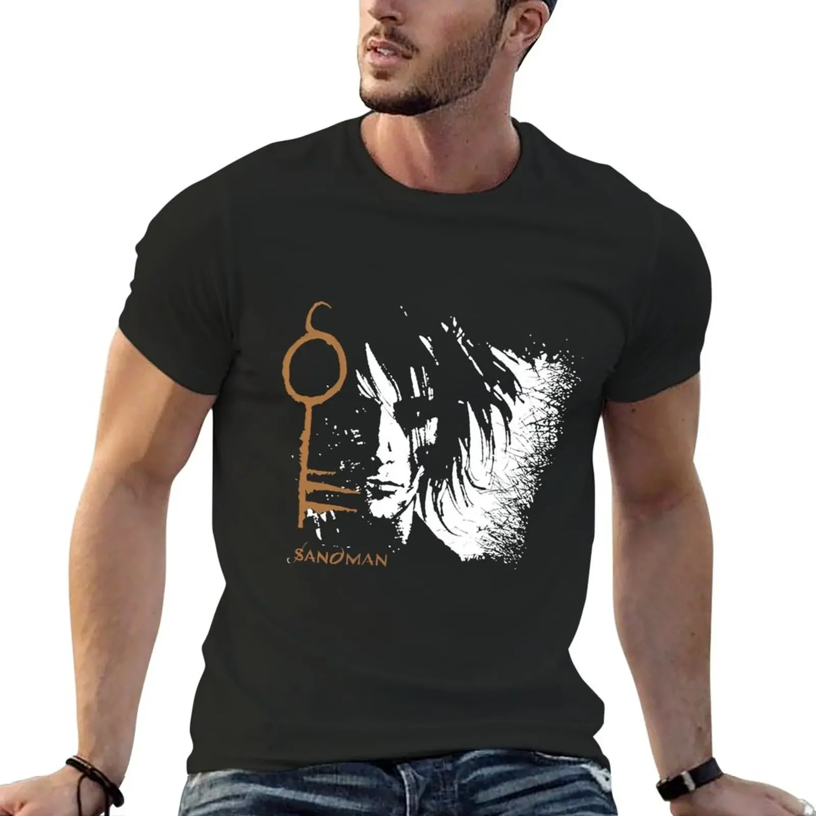 The Sandman Dream Morpheus T-Shirt vintage Short sleeve tee oversizeds plus size tops men clothings