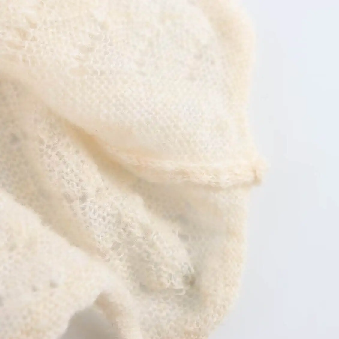 Faionable الطبقات الزخرفية تريكو ربيع جديد وصول المرأة irt سليم صالح جرس Sve V-Ne سترة ألياف البوليستر