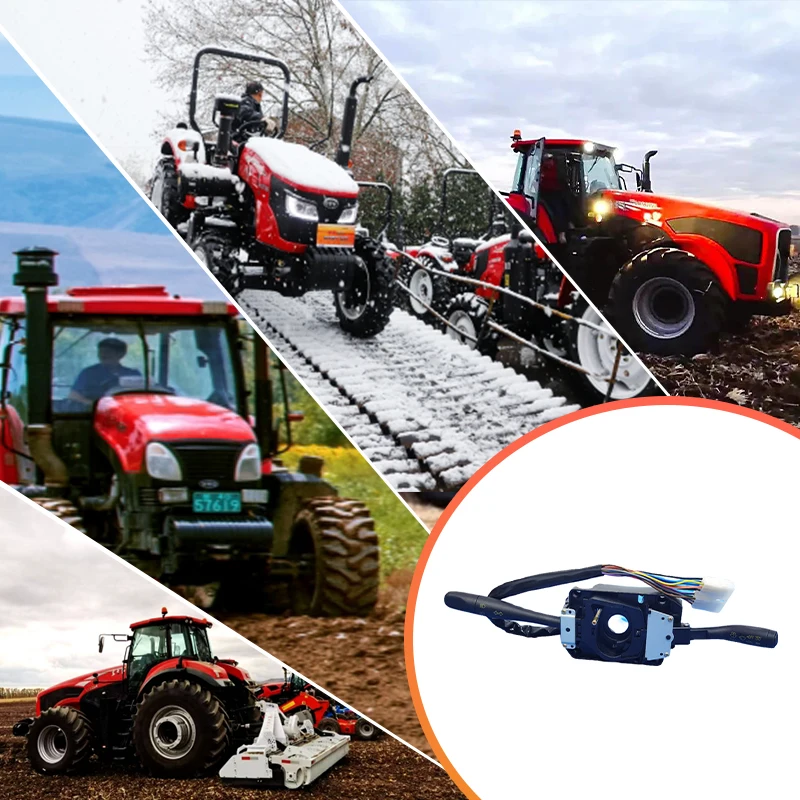 NEW JK322H All-in-One Switch for Headlight High/Low Beams and Wipers for Dongfanghong YTO Tractor Diesel Engine Parts