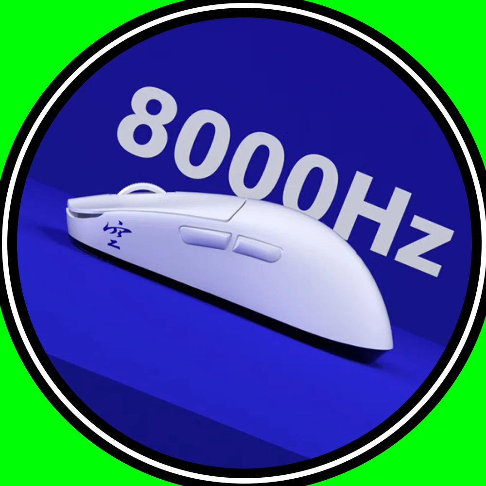 

NINJUTSO Sora V2 Wireless Mouse Dual Mode Paw3395 8000Hz Polling Rate Lightweight Ergonomics Mouse 15 PC Accessories Gamer Gifts