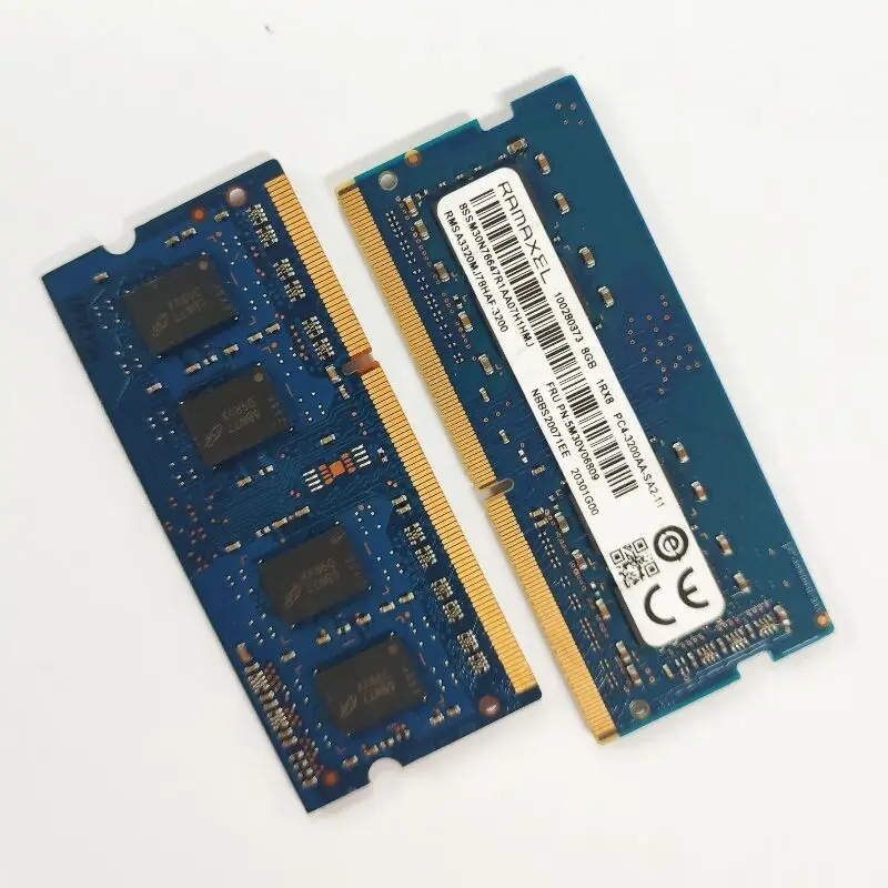 Imagem -02 - Ramaxel-memória Ram do Portátil Ddr4 8gb 3200mhz Pc43200aa-sa211 Sodimm 1.2v 260pin 1rx8 Pc4-3200aa-sa2-11