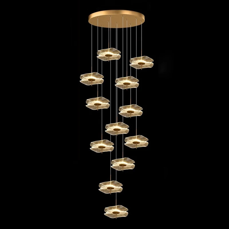 Modern crystal chandeliers indoor lighting Ceiling lamp hanging lights led chandeliers for the living room indoor lighting