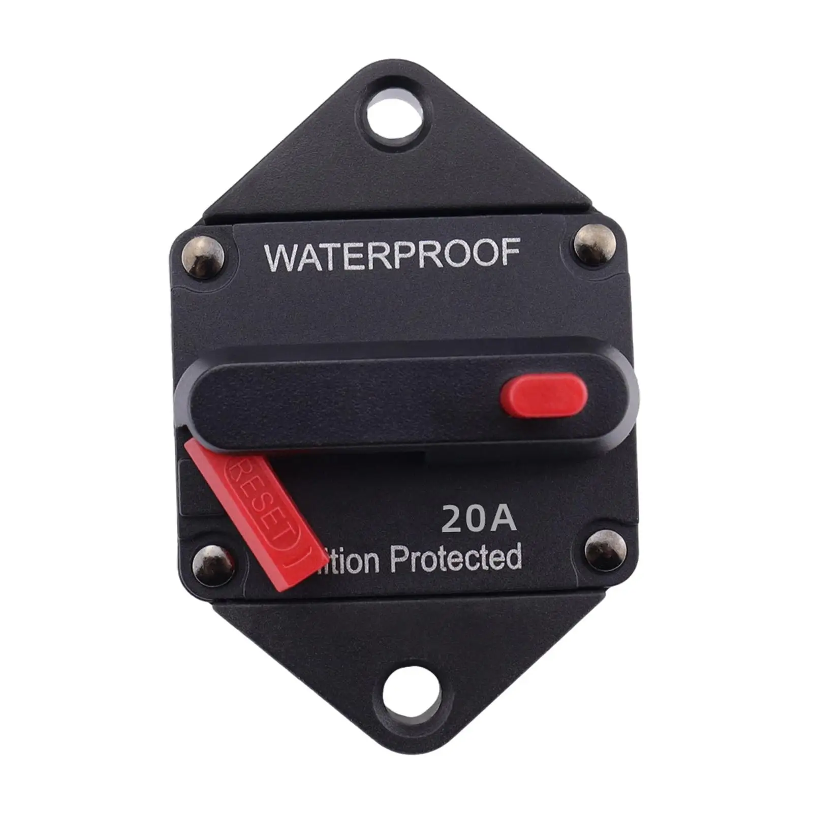 Circuit Breaker High Performance Power Protection Disconnect Switch Fuse Holder Waterproof for Car Boat Marine Auto Trailer