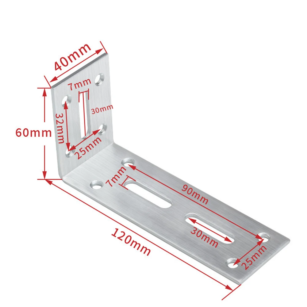 Easy Installation Fastener Corner Bracket Joint Securing Corners Product Name Cabinet Functional Angle Bracket