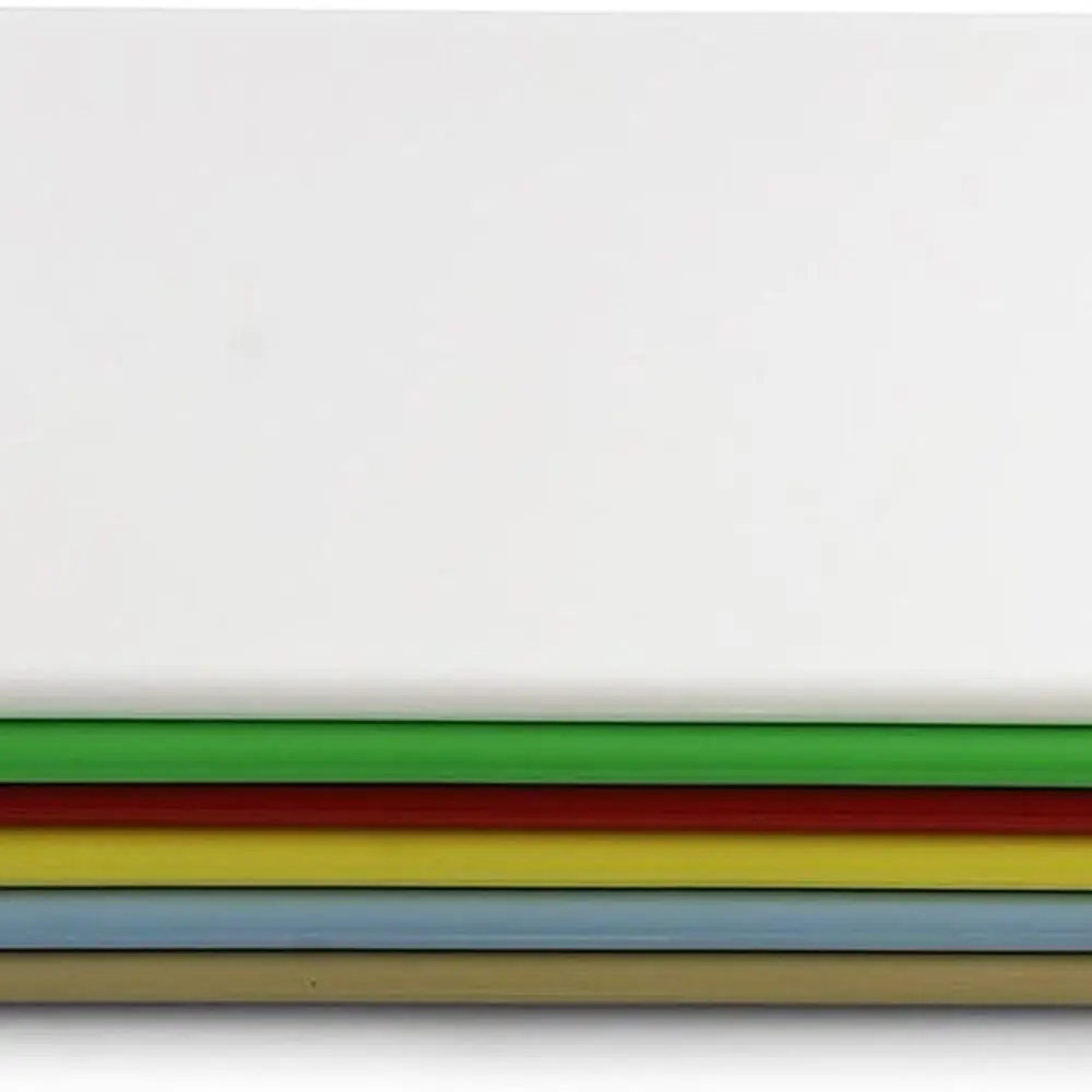 مجموعة ألواح تقطيع متعددة الألوان مكونة من 6 قطع - 20 × 15 × 0.5 HACCP معتمدة لسلامة الطعام ومنع التلوث المتقاطع