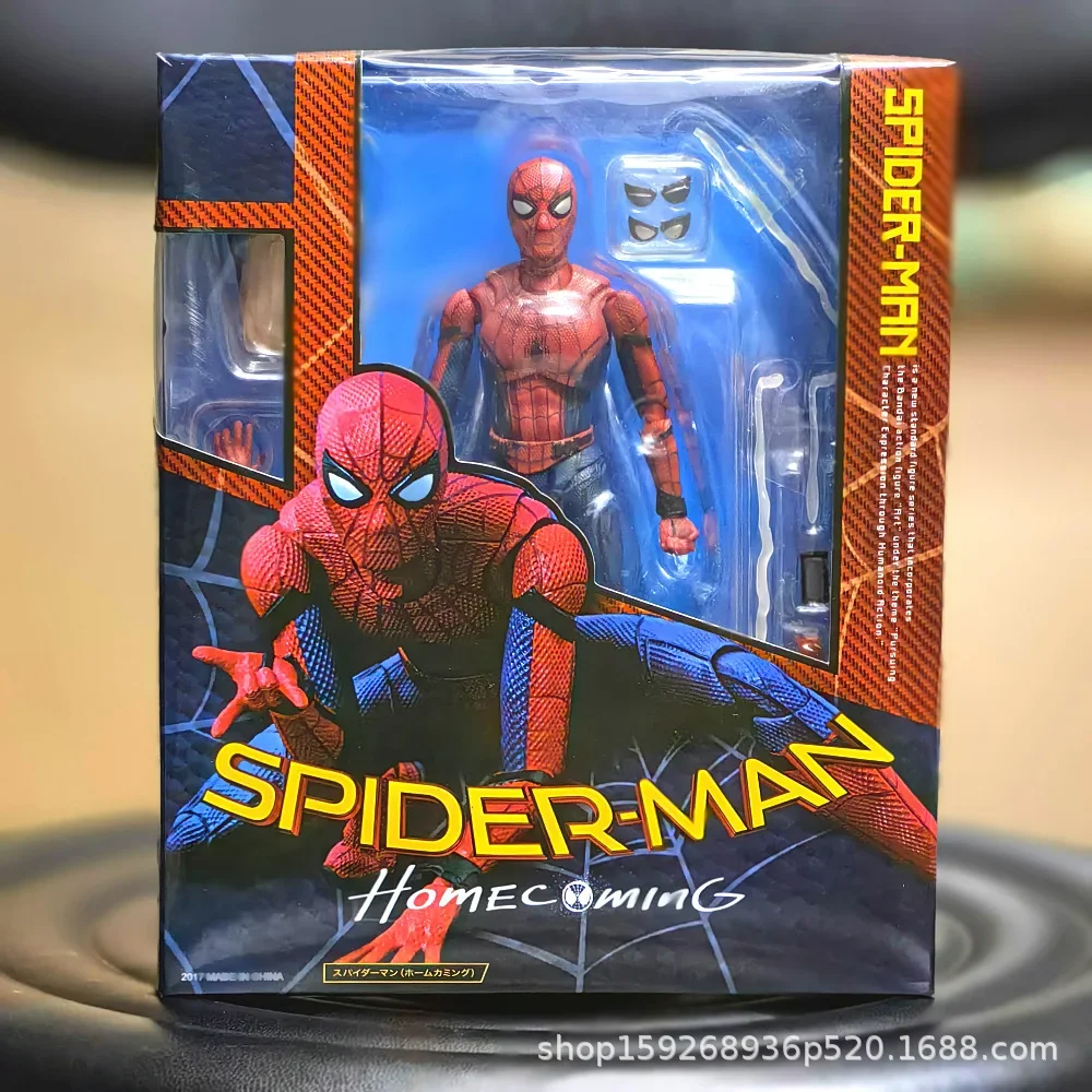 15 CM SHF Homem Aranha Homecoming The Spiderman PVC Action Figure Modelo Colecionável Brinquedo Presente