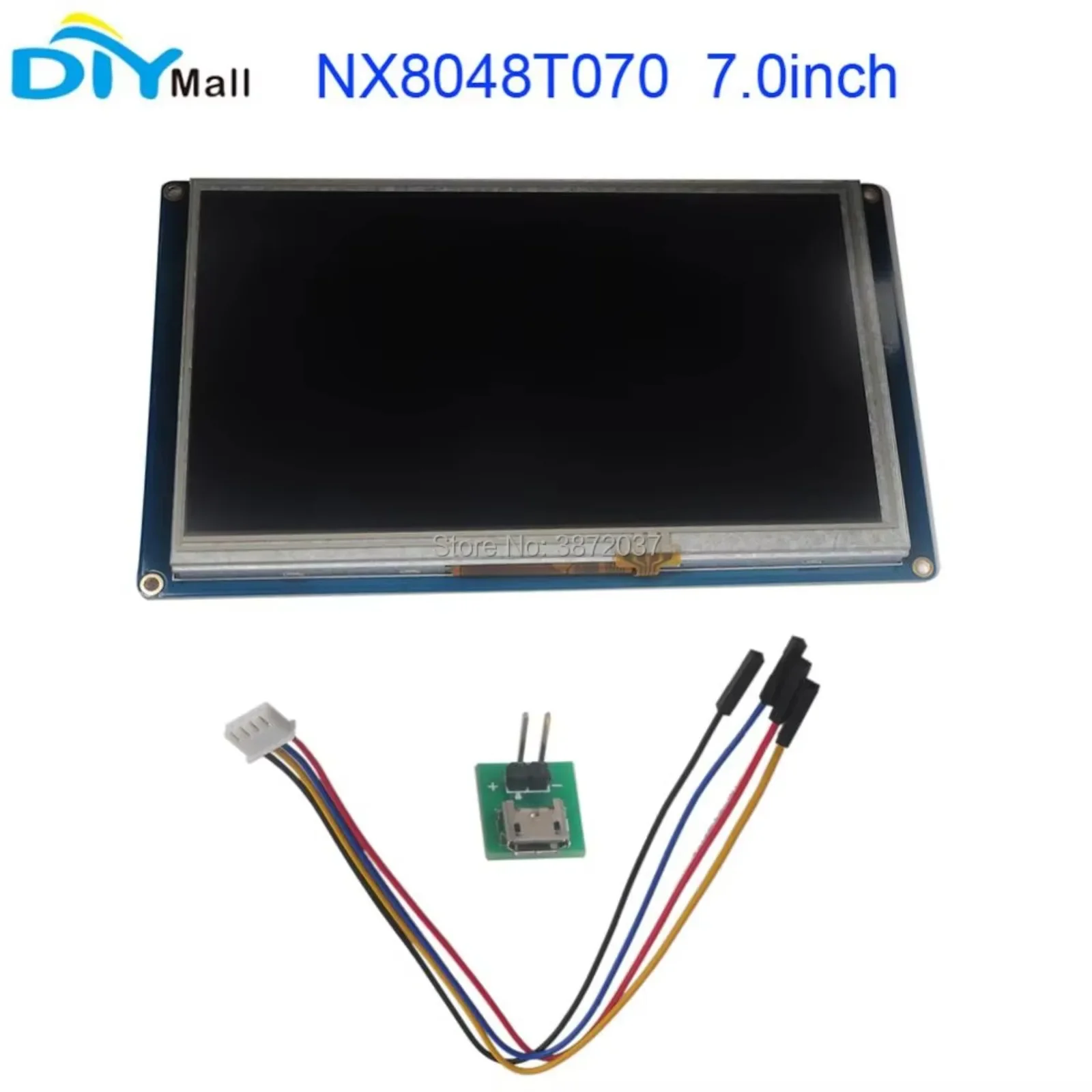 

Nextion 7.0" Basic TFT 800x480 NX8048T070 HMI Intelligent Resistive Touch Screen UART Display Module for Arduino Raspberry Pi