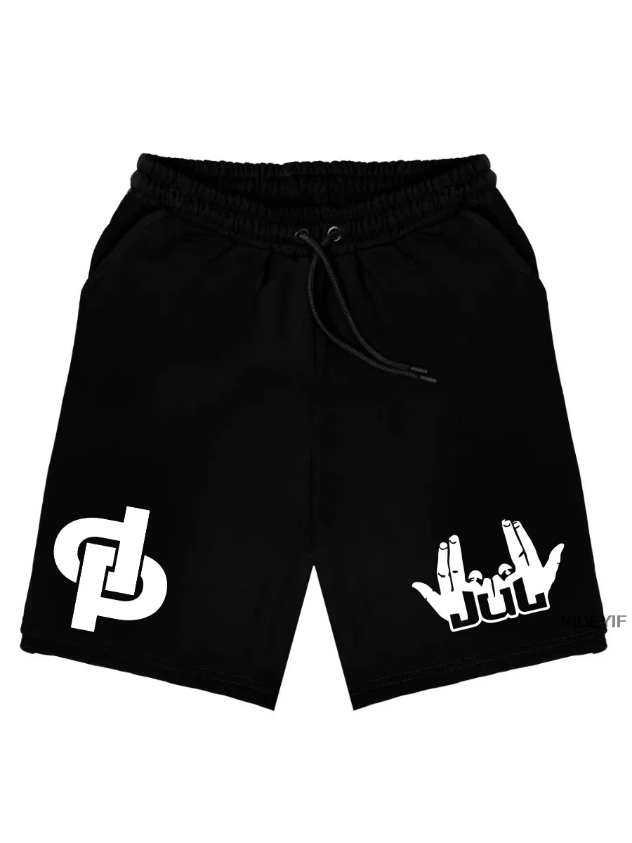 فرنسا مغني الراب يوليو السراويل للرجال النساء الصيف عارضة تنفس القطن الشاطئ السراويل المريحة الرجال السراويل #4