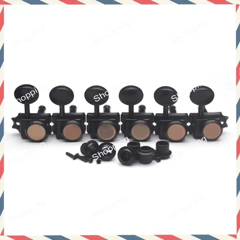 

A44M Guitar Locking Tuners Acoustic Guitar Part Musical Instruments For ST TL Style Electric Guitar Folk Black