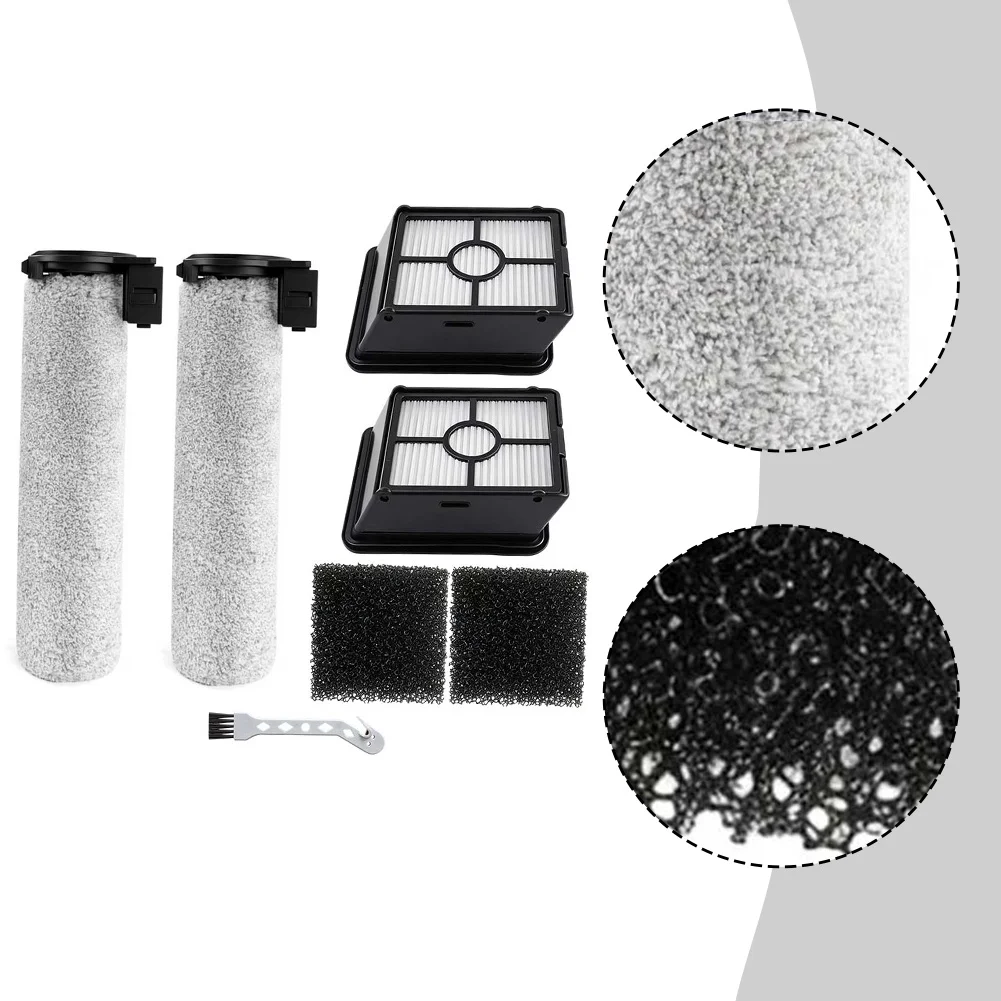 Side Brush Roller And Filter Replacement Kit Fit Version 2/4 Robot Vacuum Cleaner Household Floor Cleaning Consumable Spare Part