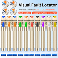OPTFCUS Visual Fault Locator 10/20/30/100mW Fiber Optic Tester Pen FC SC ST Fiber Optic Cable Tester VFL 1-100km