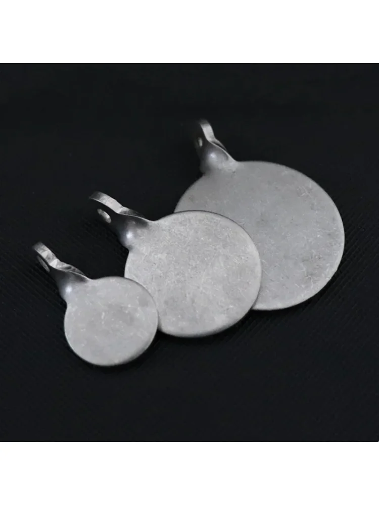 Fronde formation tir cible en acier inoxydable Bullseye Sports de plein air compétition pratique cible tir à l'arc acier Bullseye