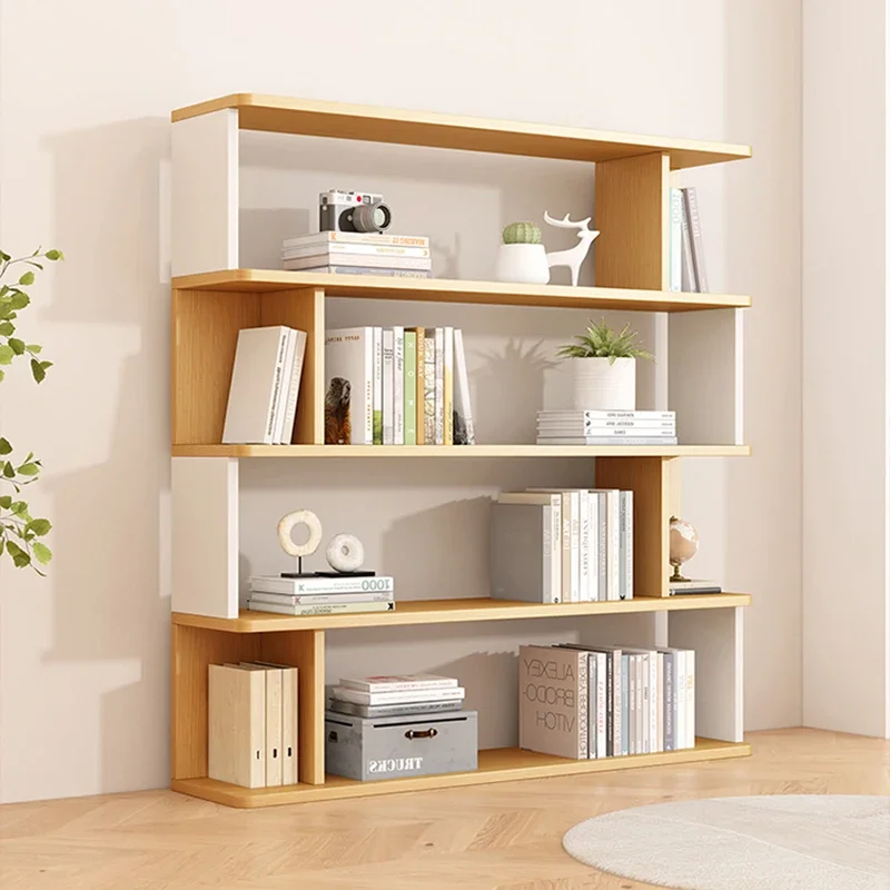 Desk Bookcase Book Cabinet Display Shelf Storage Locker Subject Books Living Libreria Estanteria Organizer Bookshelf Kitchen