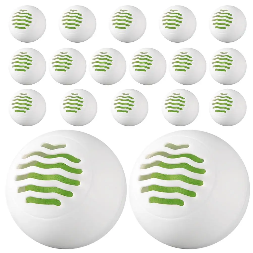 

18 Pcs Deodorant Ball Mini Shoe Deodorizer Balls Portable Remover Deodorizers Plastic Small for Shoes