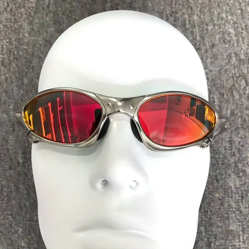 Mtb Man Gepolariseerde Zonnebril Fietsen Bril UV400 Vissen Zonnebril Metalen Fiets Bril Fietsen Eyewear Riding Bril H8-3