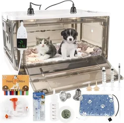 Puppy Incubator with Heating - Puppy Incubator,Incubator for Newborn Puppies and Kittens,Kitten