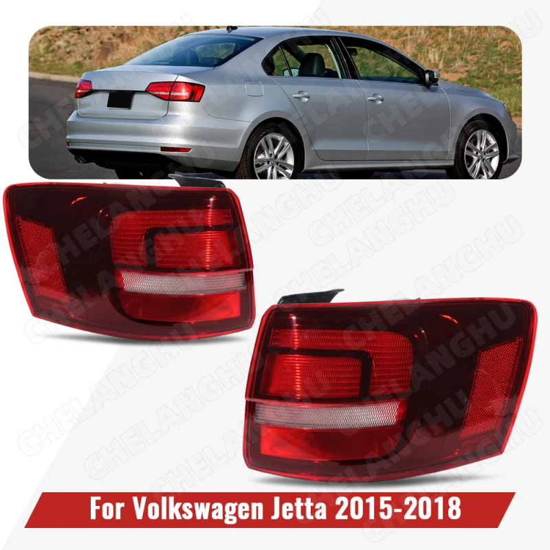 

Rear Lamp For Volkswagen VW Jetta 2015 2016 2017 2018 Outer Tail Light Car Assembly